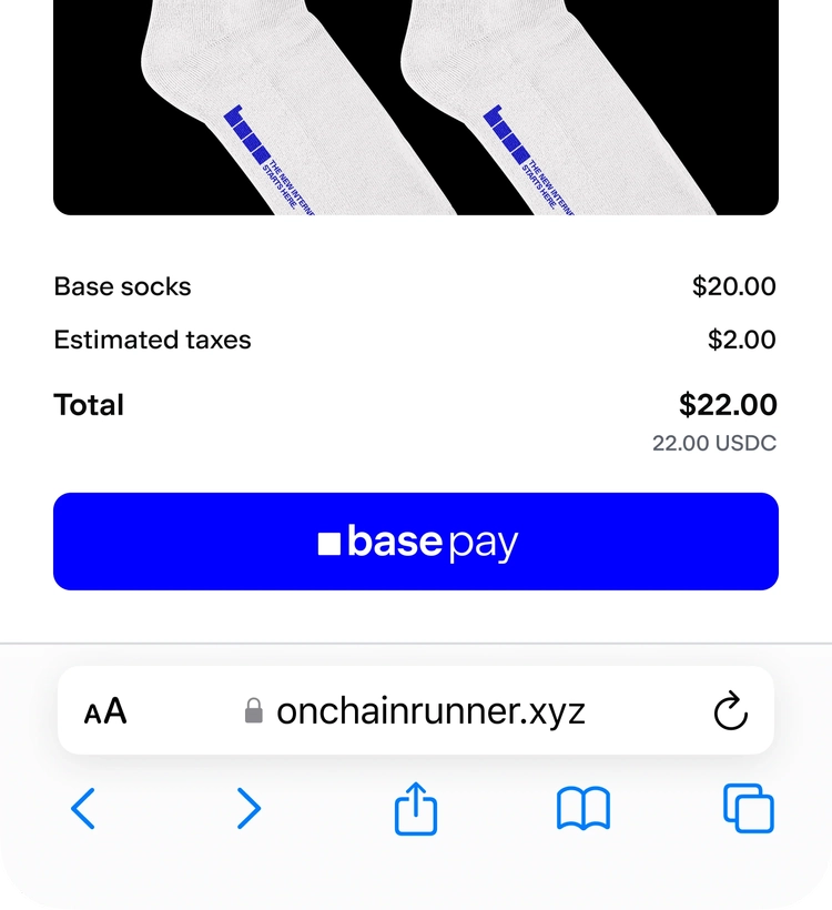 Base Pay checkout